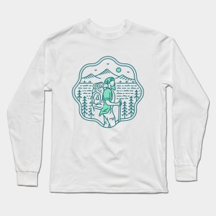 Nature Adventure Backpacker 2 Long Sleeve T-Shirt